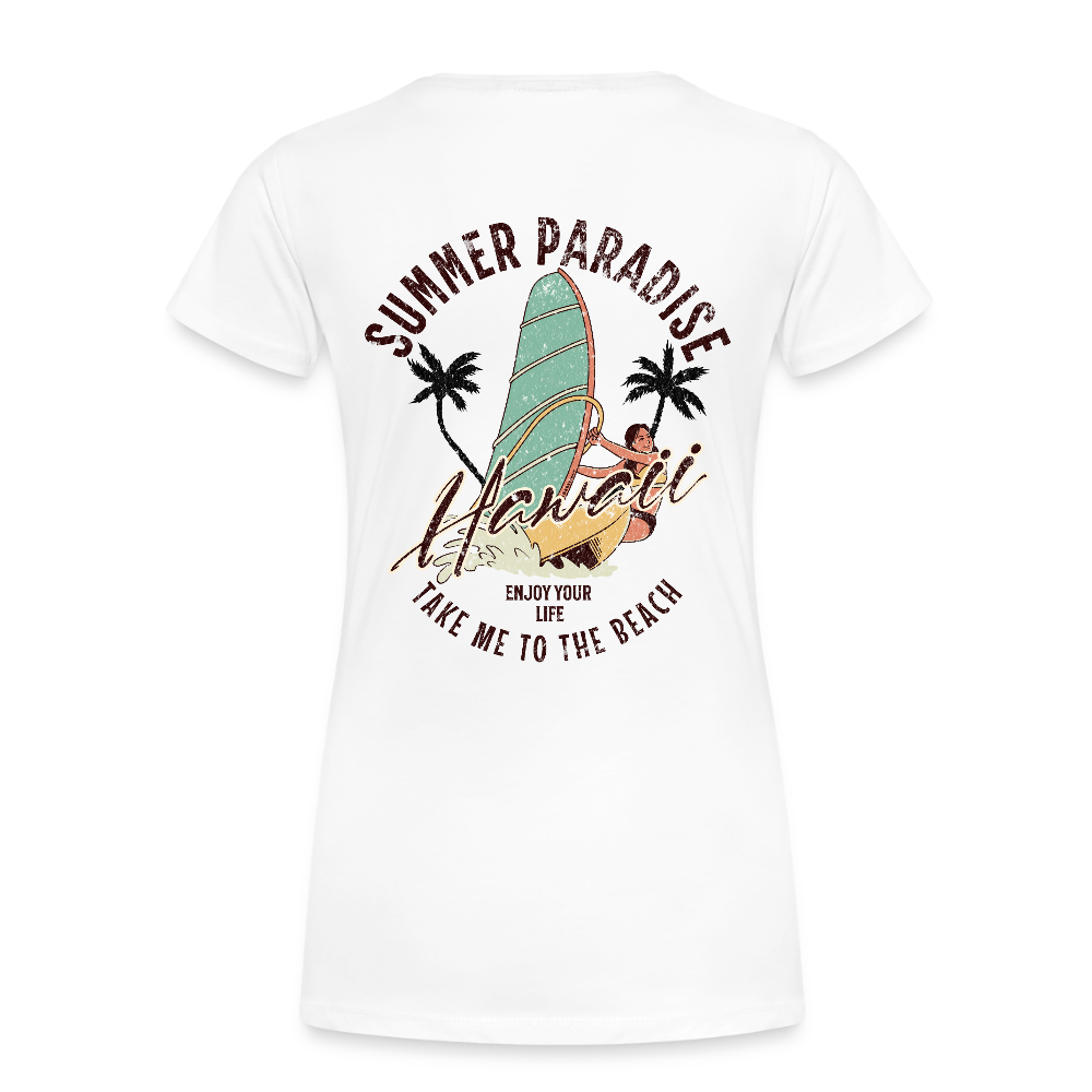 Frauen Premium Bio T-Shirt - Weiß