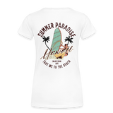 Frauen Premium Bio T-Shirt - Weiß