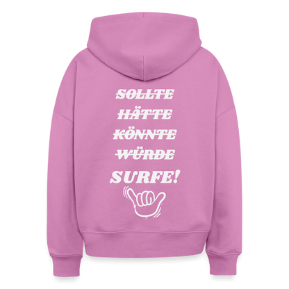 Damen Hoodie Terrakotta surfe! – Windsurf Fans lieben es.