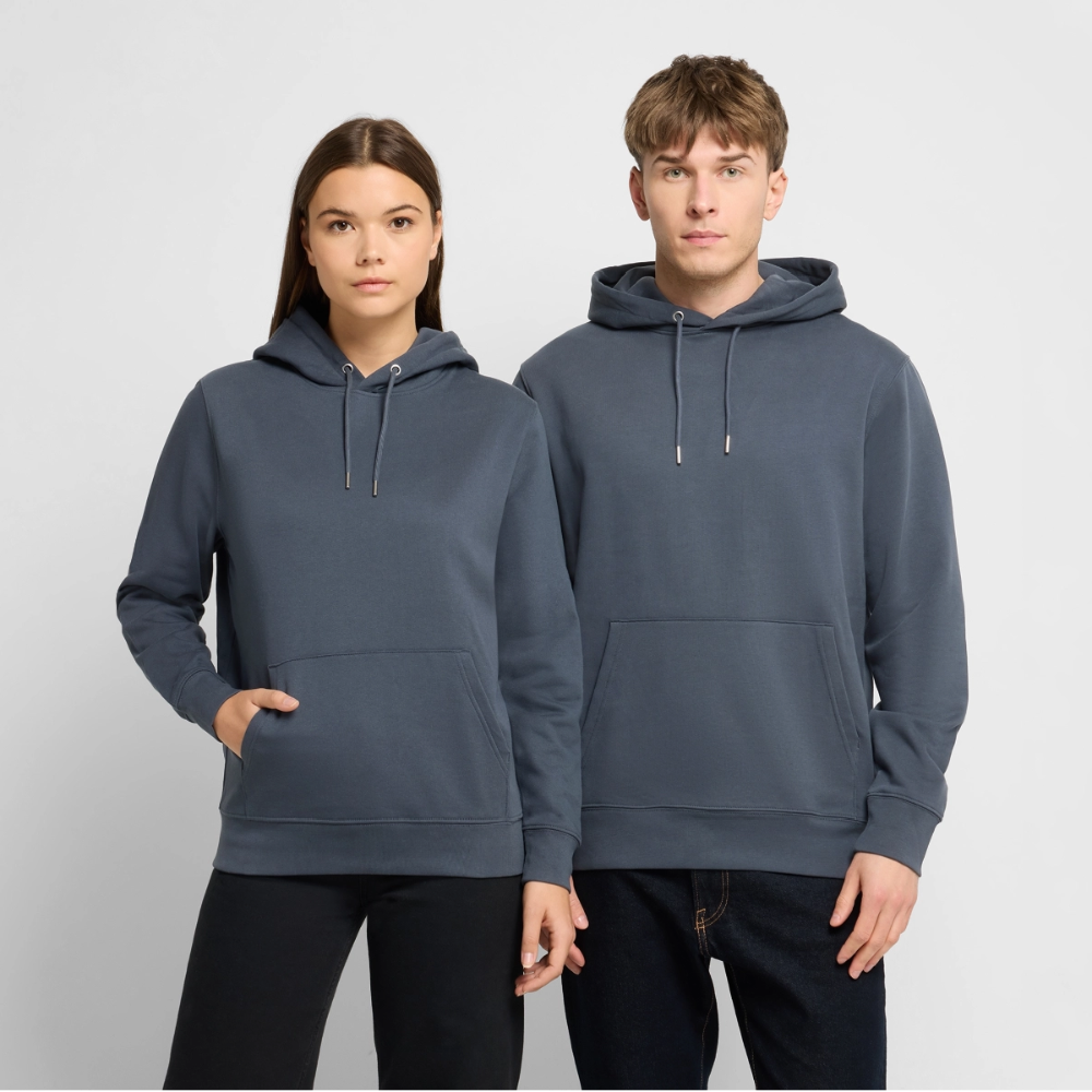 Unisex Bio-Hoodie CRUISER -salt water soul- - Indigoblau