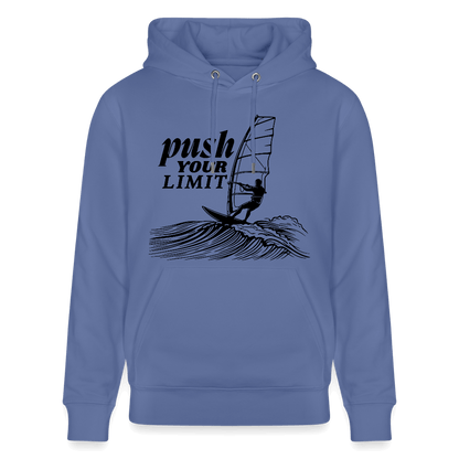 Unisex Kapuzenpullover push – ideal für Windsurferinnen - Blau