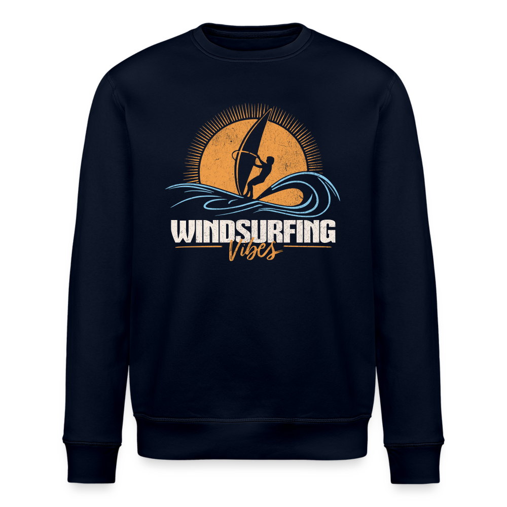 Unisex Bio-Sweatshirt ROLLER -vibes- - Navy