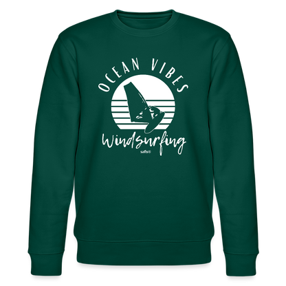 Unisex Bio-Sweatshirt CHANGER -ocean vibes sunset- - Forest