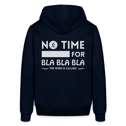 Unisex Bio-Hoodie -bla bla bla- - Navy