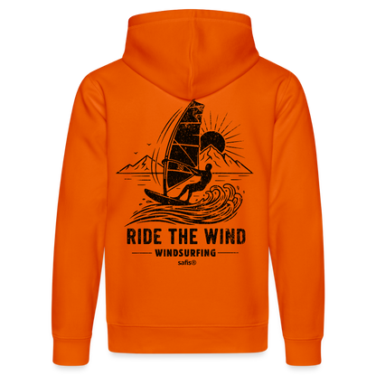 Unisex Bio-Hoodie DRUMMER -ride the wind- - Tieforange