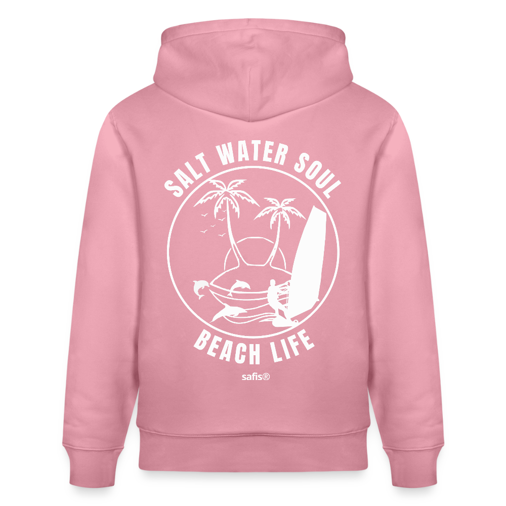 Unisex Bio-Hoodie CRUISER -salt water soul- - Lila Traum