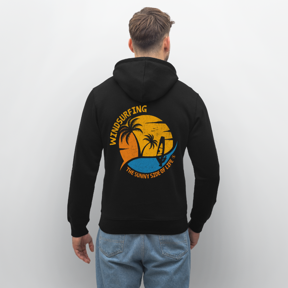 Unisex Bio-Hoodie DRUMMER -sunny side- - Schwarz
