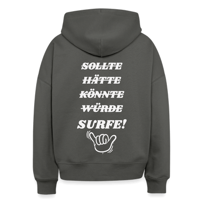 Bequemer Damen Hoodie surfe! – Windsurf Geschenkidee.
