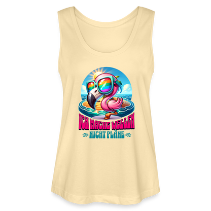 Frauen Bio Tank Top MINTER -flamingo- - Creme