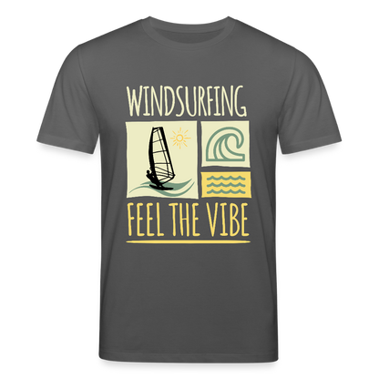 Unisex Bio-T-Shirt CREATOR -feel the vibe- - Anthrazit