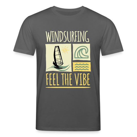 Unisex Bio-T-Shirt CREATOR -feel the vibe- - Anthrazit
