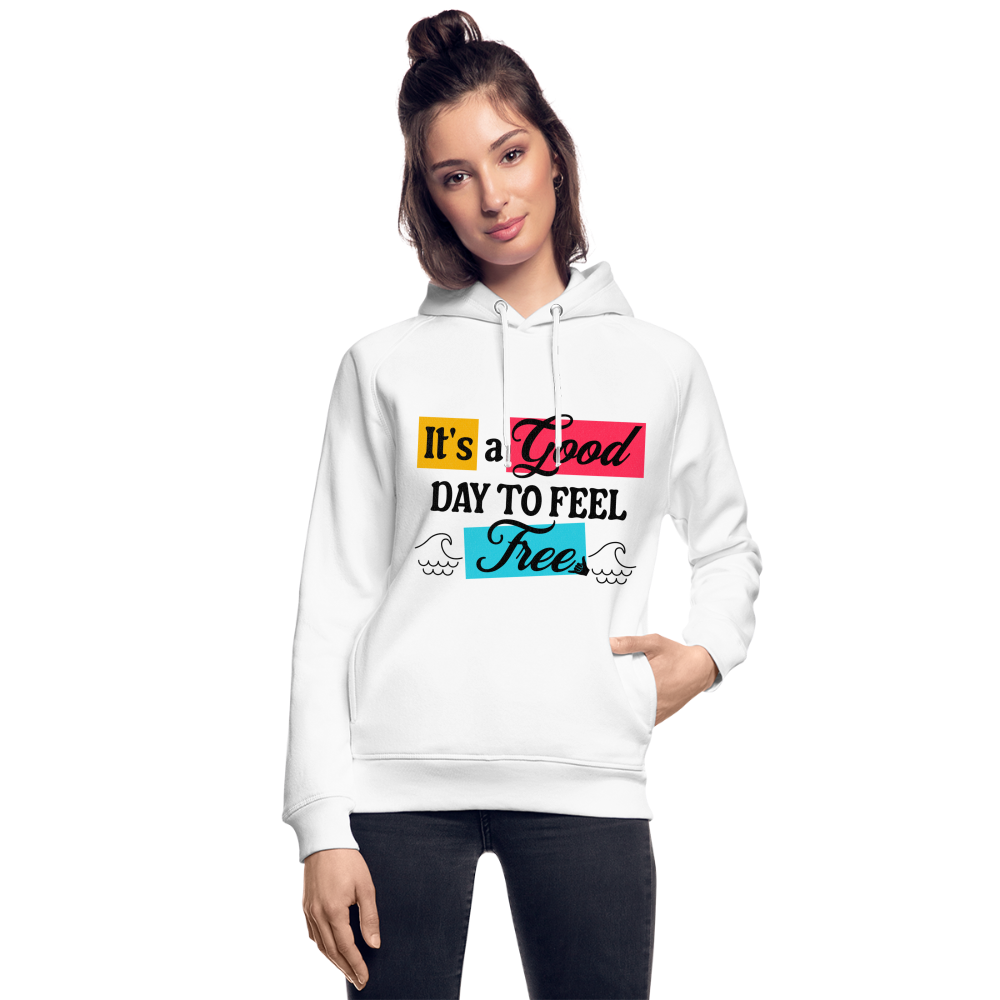 Unisex Bio-Hoodie -free- - Weiß