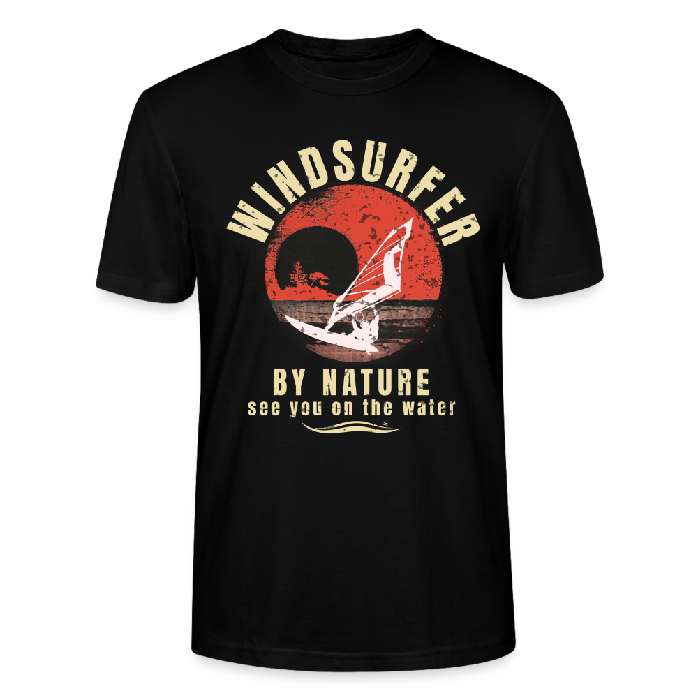 Unisex T-Shirt -by nature- - Schwarz