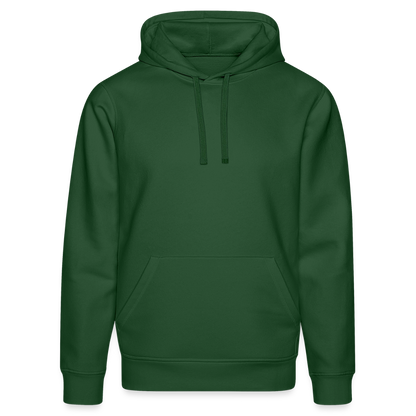 Ride the waves - Unisex Bio-Hoodie DRUMMER - Flaschengrün