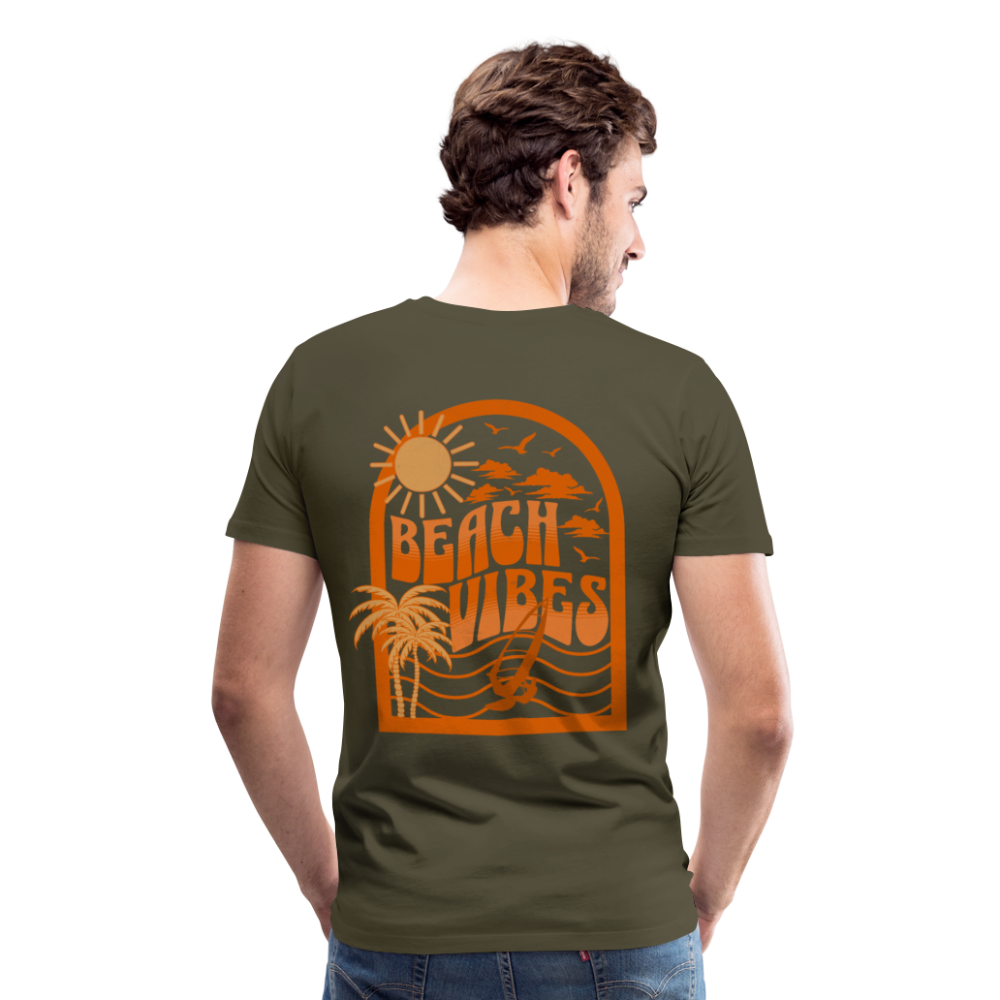 Männer Premium T-Shirt -beach- - Khaki