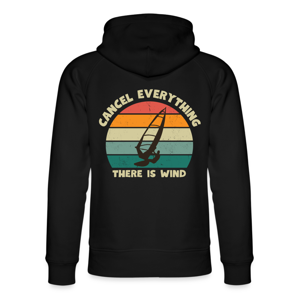 Unisex Bio-Hoodie -cancel everything- - Schwarz