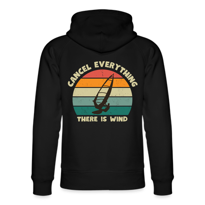 Unisex Bio-Hoodie -cancel everything- - Schwarz