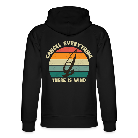 Unisex Bio-Hoodie -cancel everything- - Schwarz