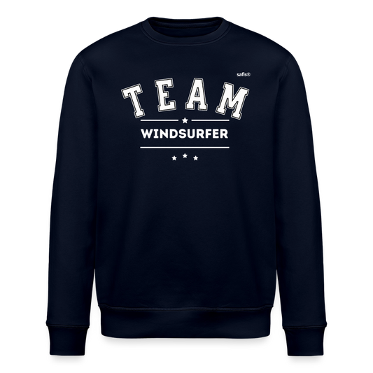 Unisex Bio-Sweatshirt ROLLER -Team Windsurfer- - Navy