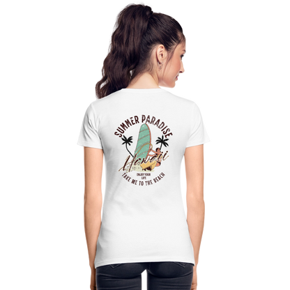 Frauen Premium Bio T-Shirt - Weiß