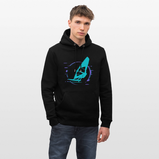 Unisex Bio-Hoodie CRUISER -simple- - Schwarz