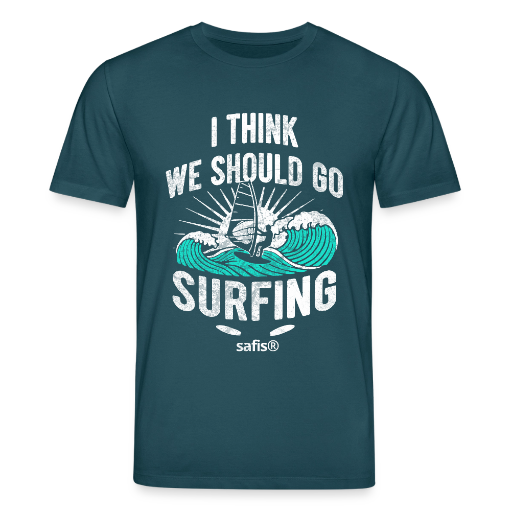 safis® Windsurf Bio-T-Shirt CREATOR -surfing- - Dunkles Petrol