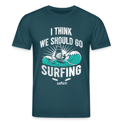 safis® Windsurf Bio-T-Shirt CREATOR -surfing- - Dunkles Petrol
