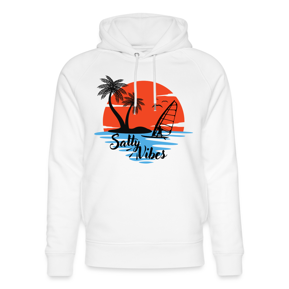 Unisex Bio-Hoodie -salty vibes- - Weiß