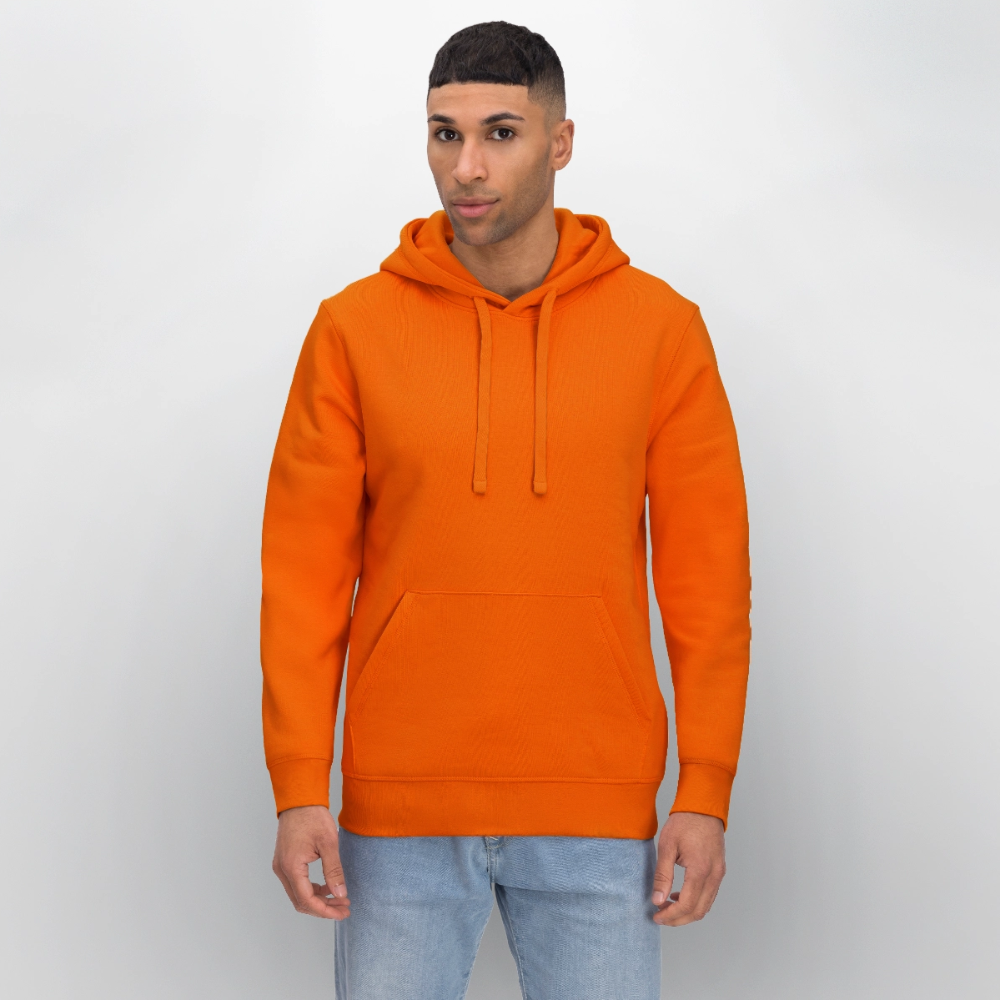 Unisex Bio-Hoodie DRUMMER -Windsurfing Vibes- - Tieforange