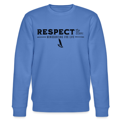 Unisex Bio-Sweatshirt CHANGER -respect- - Blau