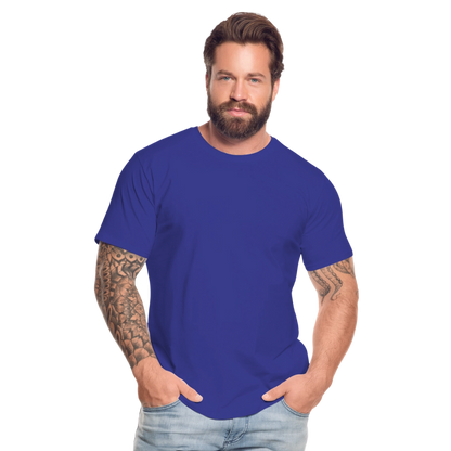 Männer Premium Bio T-Shirt -better life- - Königsblau
