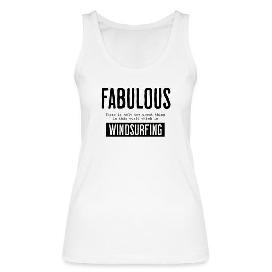 Frauen Bio Tank Top -fabulous- - Weiß