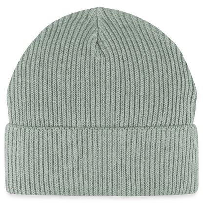 Unisex Bio BEANIE - Helles Graugrün