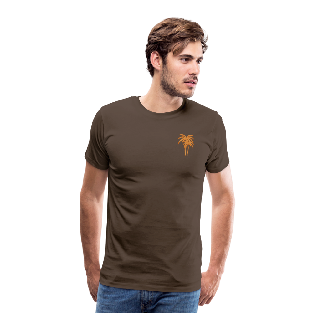 Männer Premium T-Shirt -beach- - Edelbraun