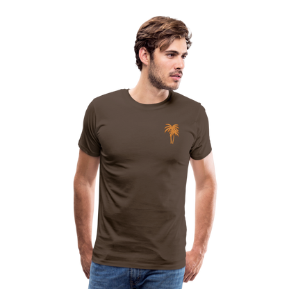 Männer Premium T-Shirt -beach- - Edelbraun