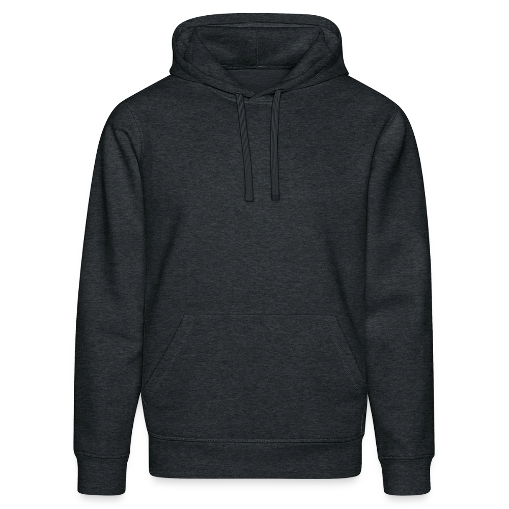 -wild and free- Unisex Bio-Hoodie DRUMMER - Dunkelgrau meliert