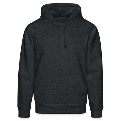 -wild and free- Unisex Bio-Hoodie DRUMMER - Dunkelgrau meliert
