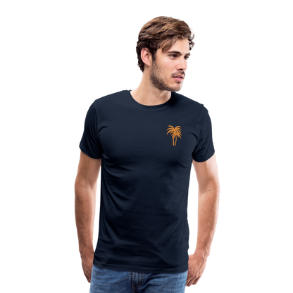 Männer Premium T-Shirt -beach- - Navy