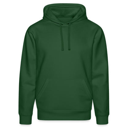 Unisex Bio-Hoodie DRUMMER -feel the vibe- - Flaschengrün