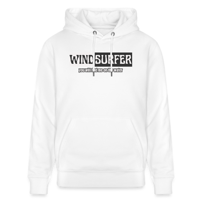 Unisex Bio-Hoodie CRUISER -on the water- - Weiß