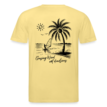Unisex Bio-T-Shirt CREATOR -chasing wind- - Gelb Viva 