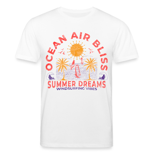 Unisex Bio-T-Shirt CREATOR -ocean air bliss- - Weiß