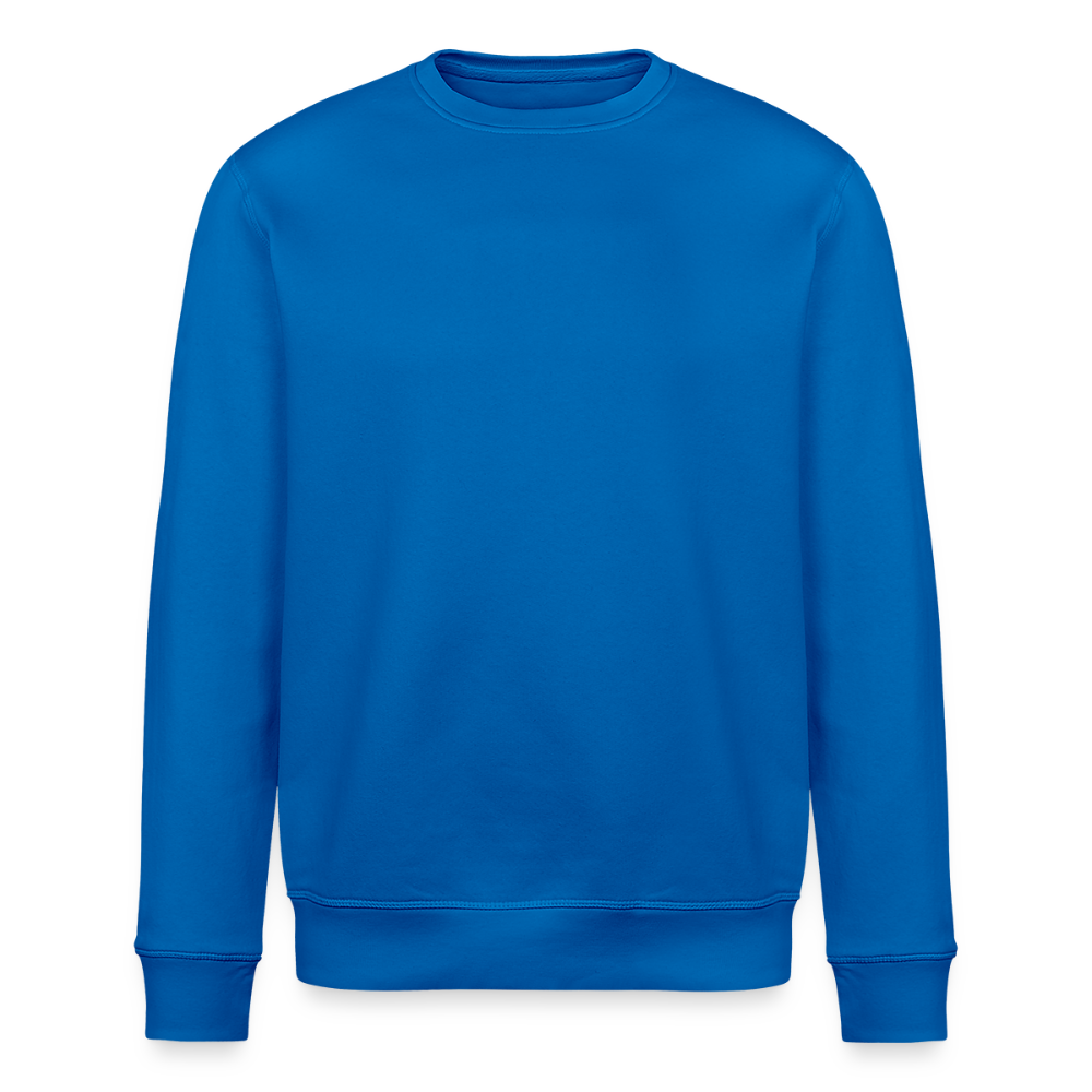 Unisex Bio-Sweatshirt ROLLER -are you alive- - Königsblau
