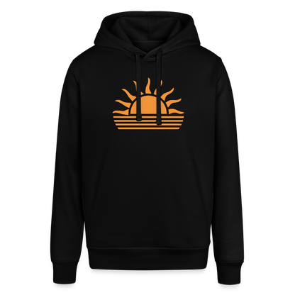 Unisex Bio-Hoodie -sunset- - Schwarz