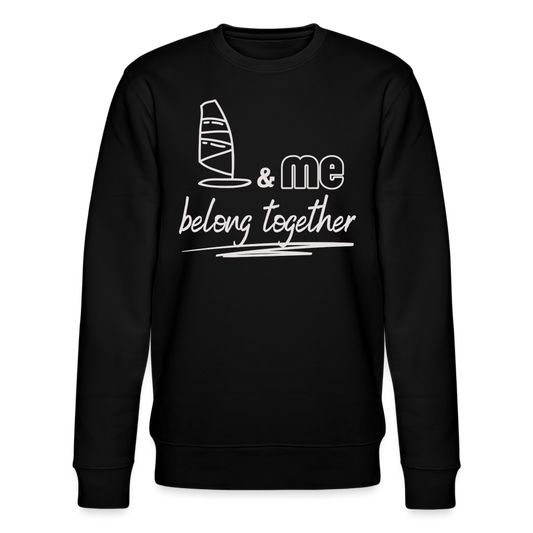 Männer Bio-Sweatshirt -belong together- - Schwarz