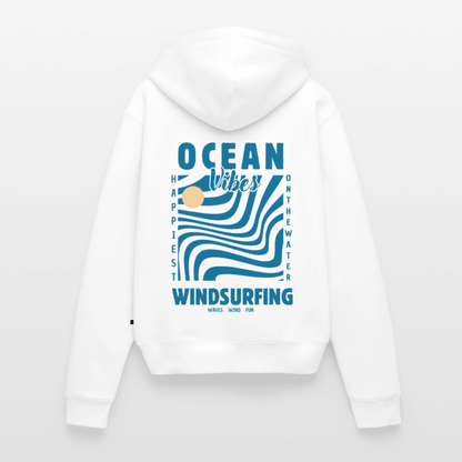 Frauen Premium Hoodie -happiest- - Weiß