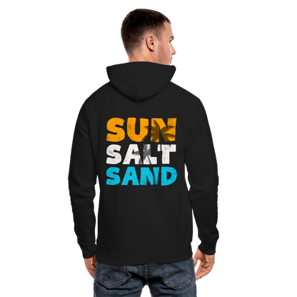 Unisex Bio-Hoodie -sun salt sand- - Schwarz