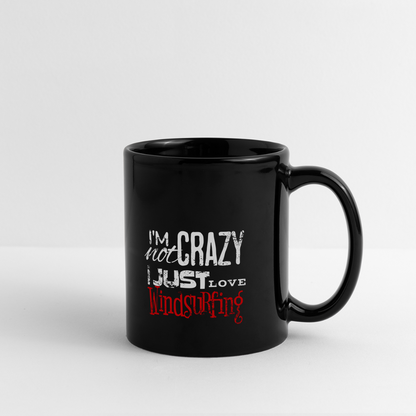 Tasse -I´m not crazy- - Schwarz