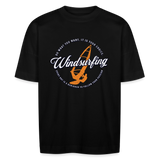 Unisex Oversize Bio-T-Shirt -do what you want- - Schwarz