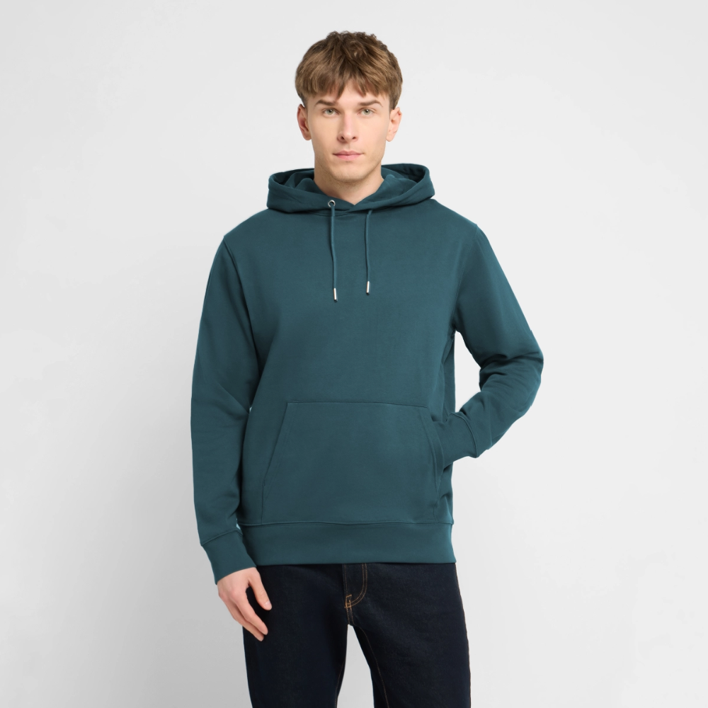 Unisex Bio-Hoodie CRUISER -surfin- - Dunkles Petrol
